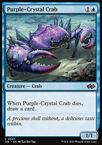 Purple-Crystal Crab