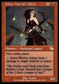 Jeska, Warrior Adept