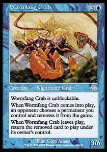 Wormfang Crab