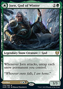 Jorn, God of Winter // Kaldring, the Rimestaff