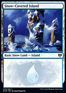 Snow-Covered Island