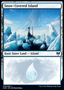 Snow-Covered Island