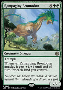 Rampaging Brontodon