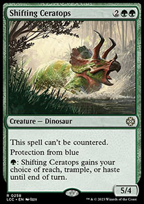 Shifting Ceratops