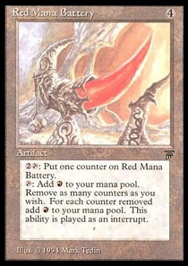 Red Mana Battery