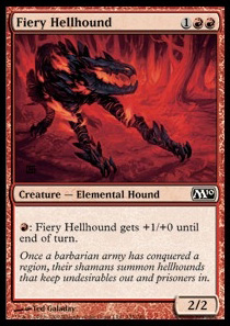 Fiery Hellhound