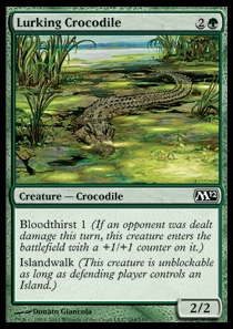 Lurking Crocodile