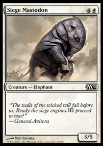 Siege mastodon