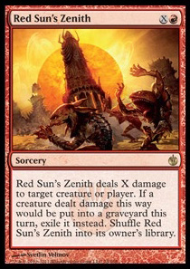 Red Sun's Zenith