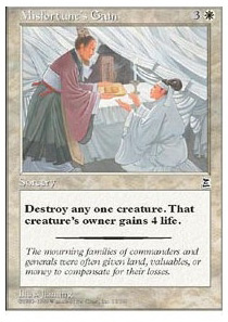 Misfortune's Gain