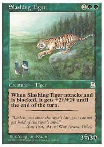 Slashing Tiger