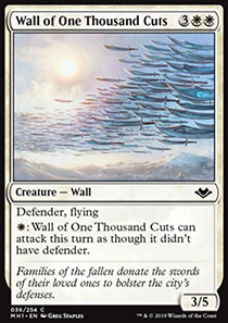 Wall of One Thousand Cuts