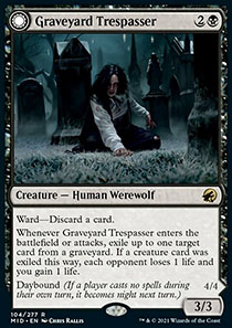 Graveyard Trespasser // Graveyard Glutton