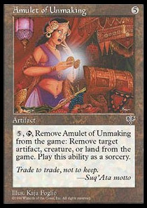 Amulet of Unmaking