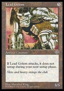 Lead Golem