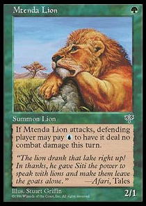 Mtenda Lion