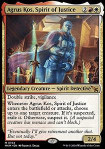 Agrus Kos, Spirit of Justice