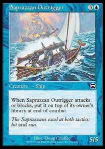 Saprazzan Outrigger