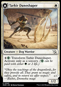 Tarkir Duneshaper // Burnished Dunestomper