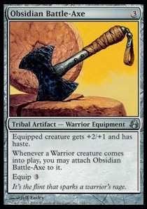 Obsidian Battle-Axe