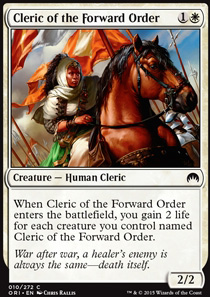 Cleric of the Forward Order