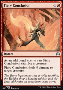 Fiery Conclusion