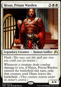 Hixus, Prison Warden