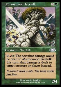 Mirrorwood Treefolk