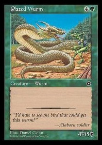 Plated Wurm