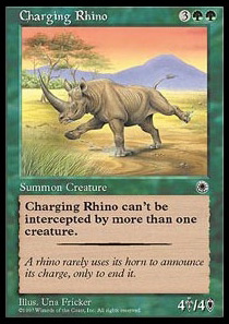 Charging Rhino