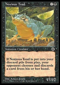 Noxious Toad