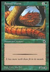 Spined Wurm