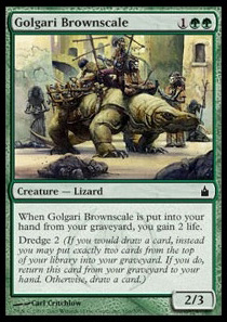 Golgari Brownscale