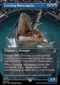 Cresting Mosasaurus