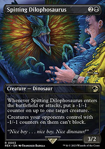 Spitting Dilophosaurus