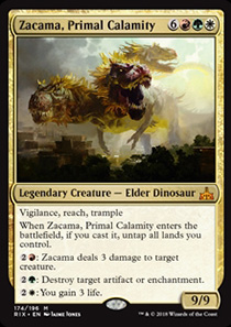 Zacama, Primal Calamity