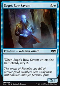 Sage's Row Savant