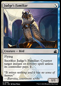 Judge's Familiar