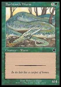 Barbtooth Wurm