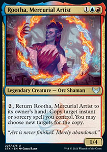 Rootha, Mercurial Artist