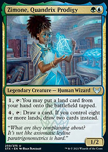 Zimone, Quandrix Prodigy