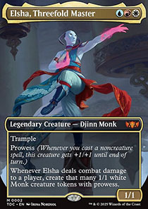 Elsha, Threefold Master