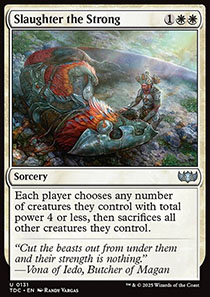 Slaughter the Strong