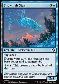 Snowmelt Stag