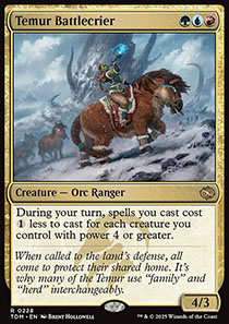 Temur Battlecrier