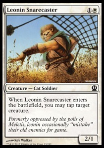 Leonin Snarecaster