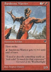 Sandstone Warrior