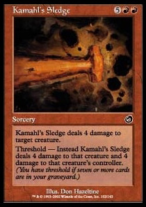 Kamahl's Sledge