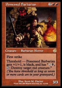 Possessed Barbarian