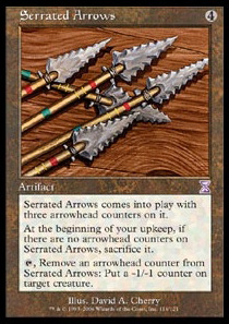 Serrated Arrows